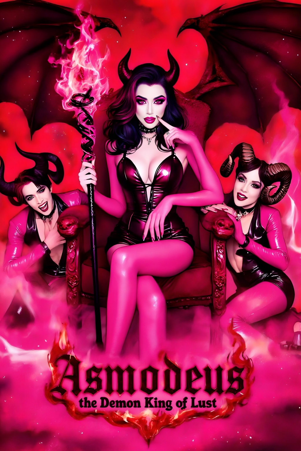 Exceptional Quality. Inspiration: The Seventh Deadly Sin: "Lust"—Asmodeus. Asmodeus is depicted as an approachable and hum...