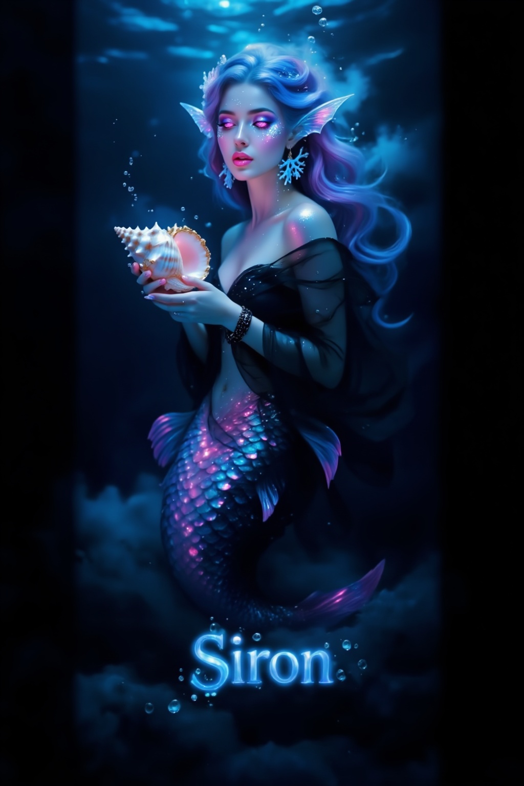 Top quality. Inspiration: Mermaids,  Sirens,  Temptation. Sirens are dangerous creatures that inhabit islands littered wit...