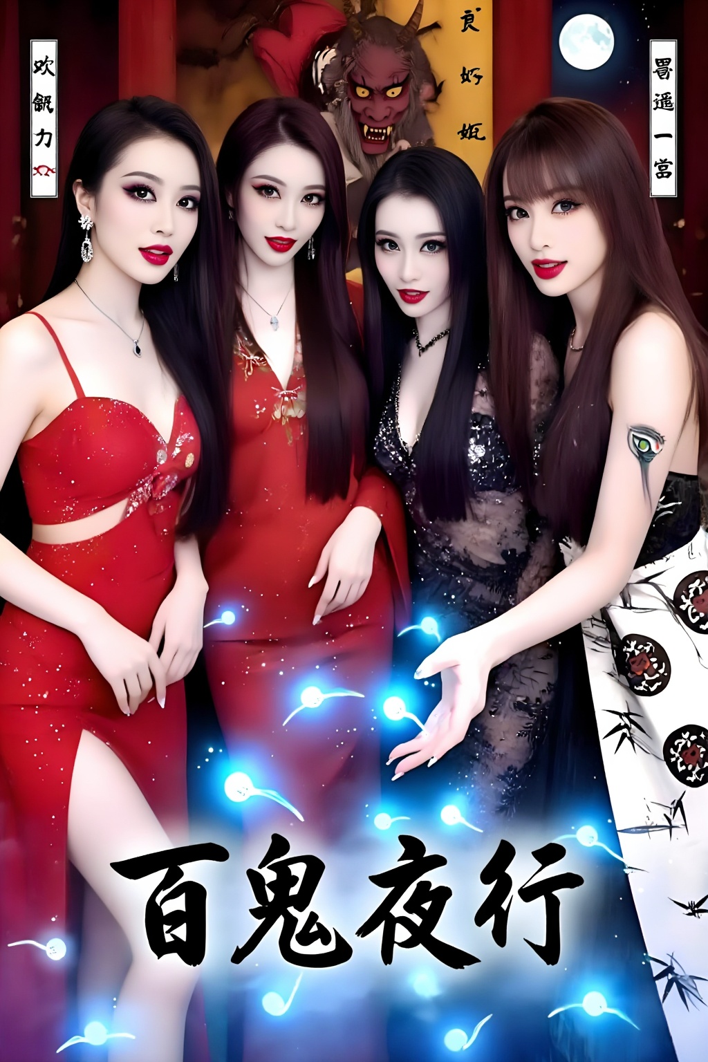 Superior quality. Inspiration: Masquerade ball,  Japanese yokai (supernatural beings). Synopsis: A masquerade ball themed...