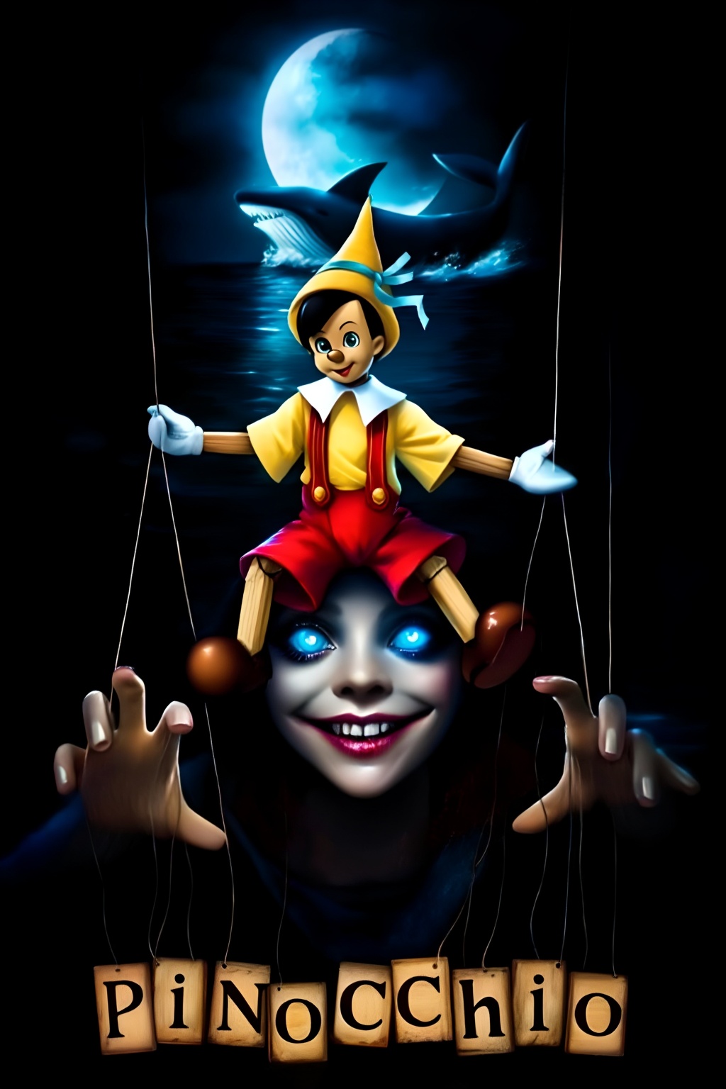 Top quality. Inspiration: Pinocchio,  the puppet. Pinocchio is a wooden puppet on strings,  but he can move freely. He is...