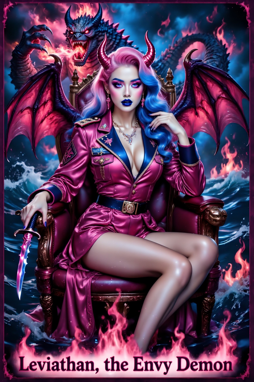 Superior Qualities. Inspiration: The Second Deadly Sin: "Envy"—Leviathan. Envy is the sin of hatred stemming from unfulfil...