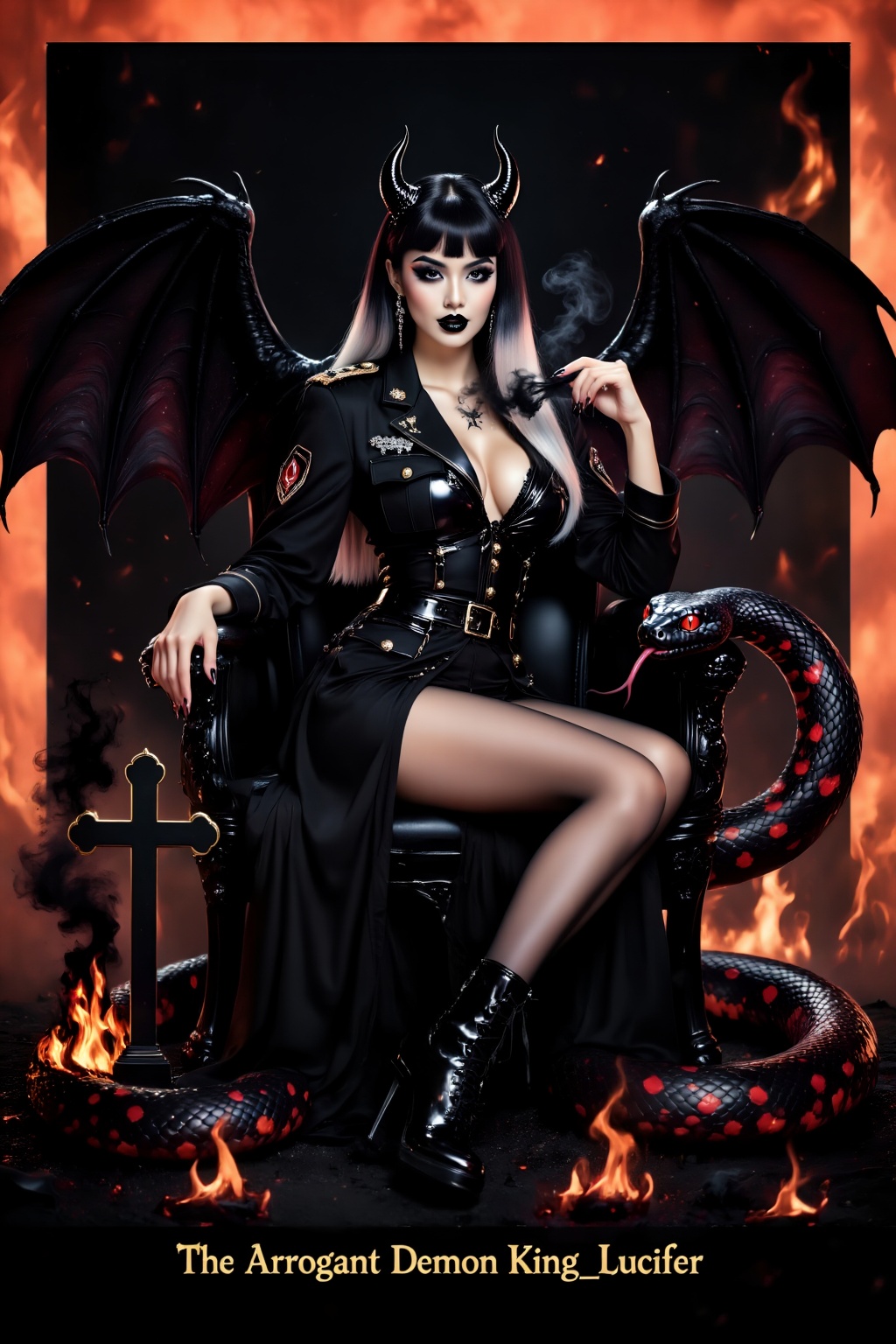 Superior Quality. Inspiration: The First Deadly Sin,  Lucifer: "Pride." God decreed that humanity must not eat the fruit o...