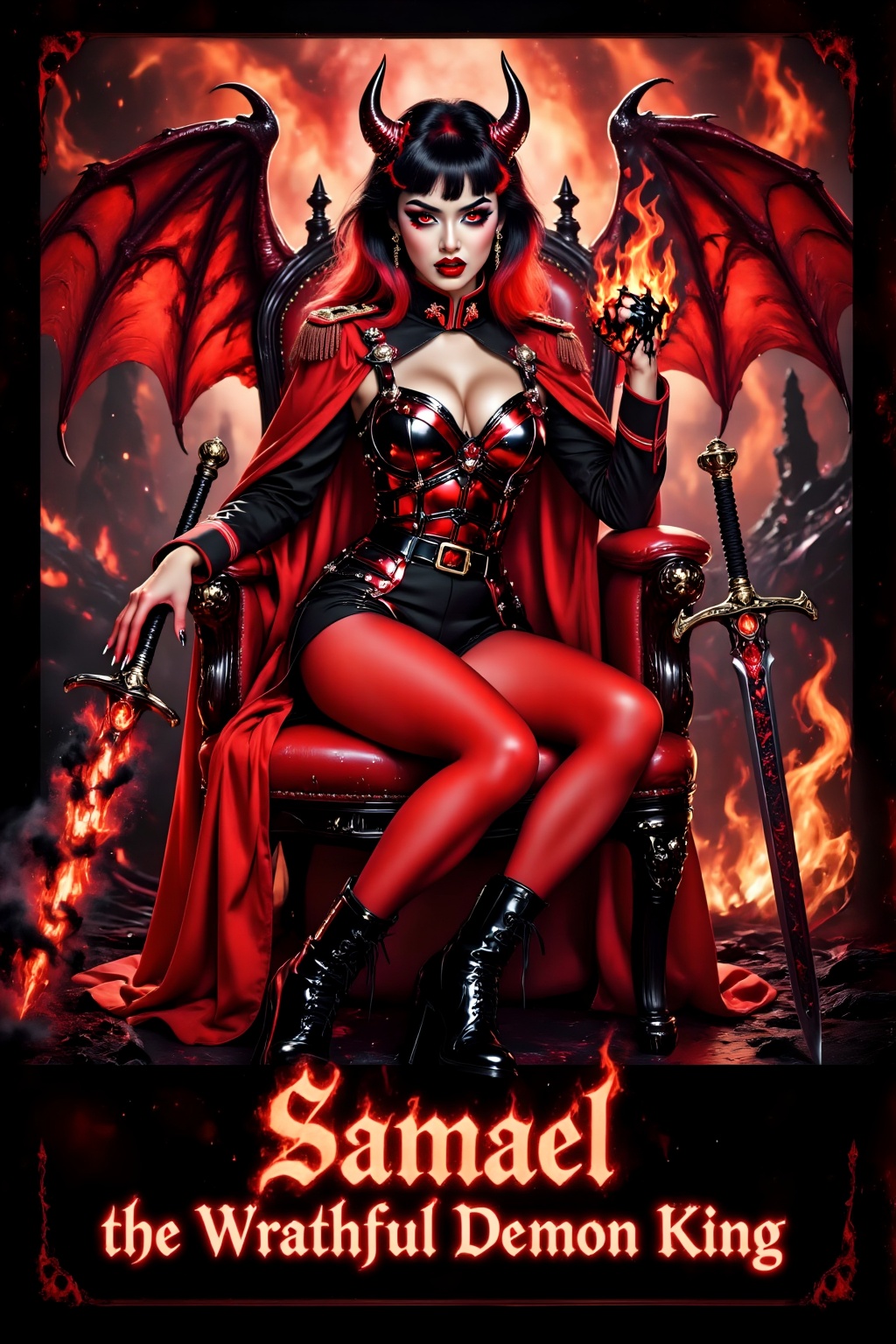 Superior Qualities. Inspiration: The Third Deadly Sin: "Wrath"—Samael. Unjustifiable rage,  seeking revenge. The desire to...