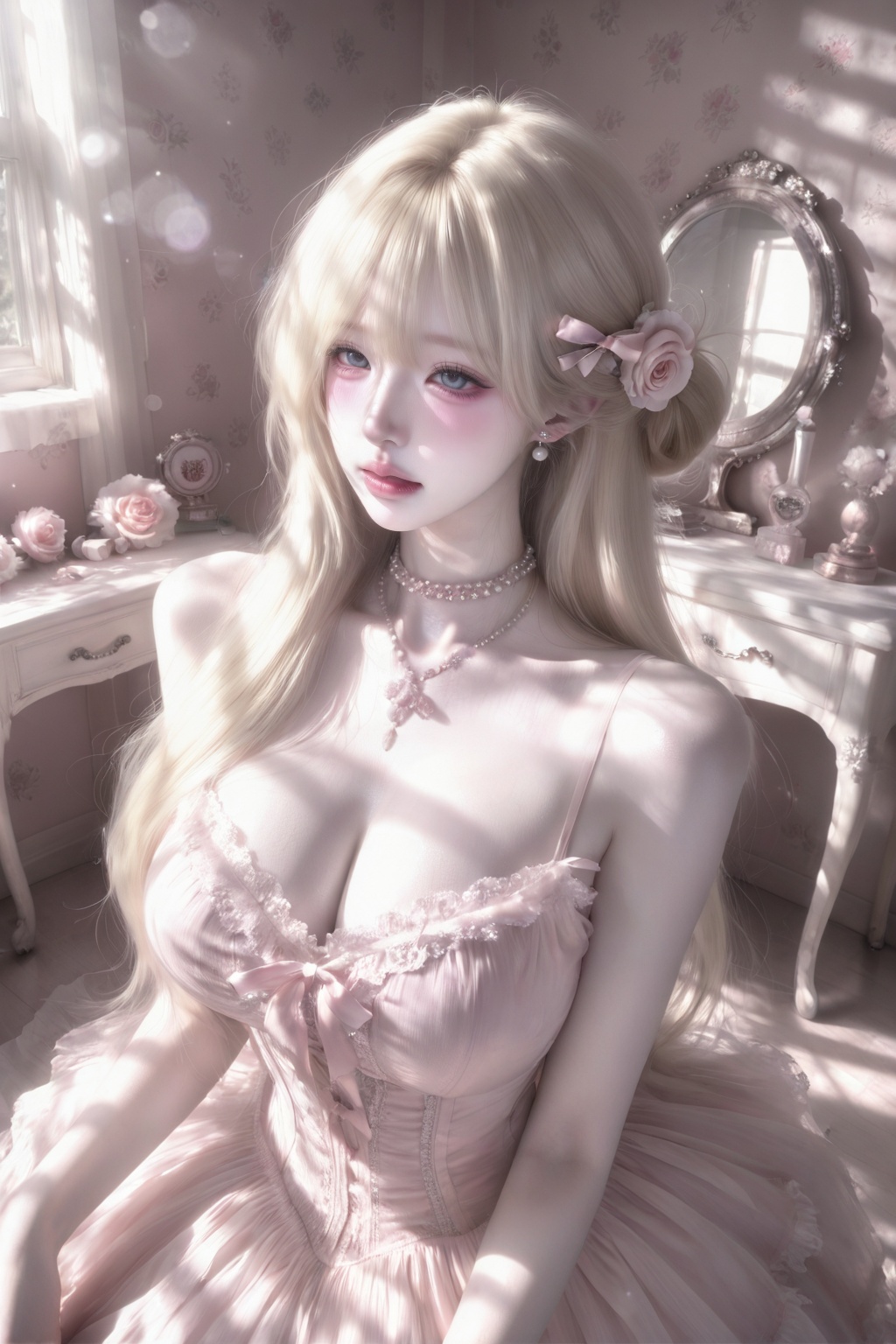 one girl,  solo,  beautiful on Tensor.Art