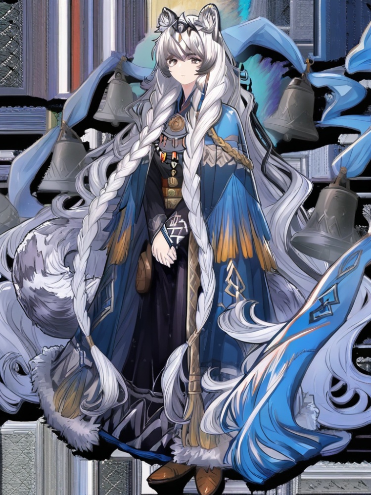 明日方舟圣聆初雪 by 果核中的宇宙(大号) on Tensor.Art