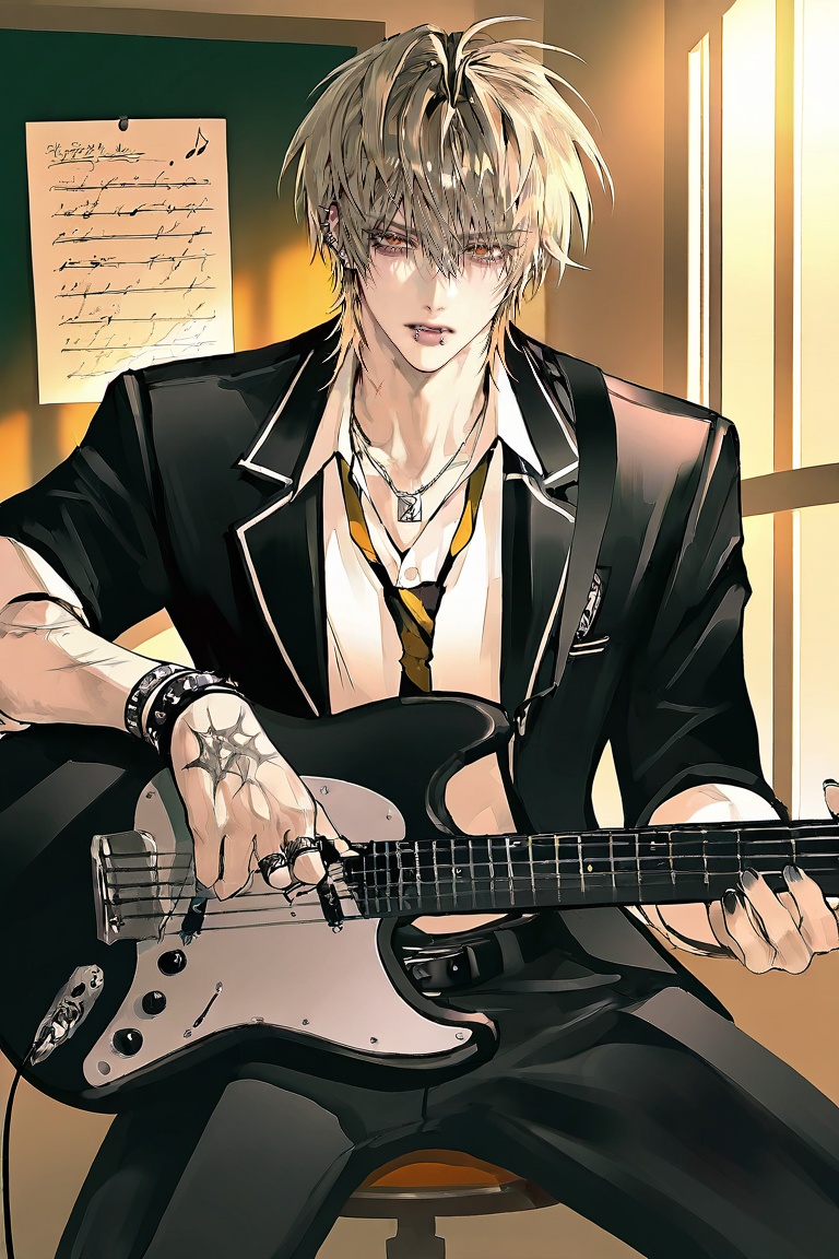 Solo,  ((Man)),  ((extremely handsome Japanese high school boy)) on Tensor.Art