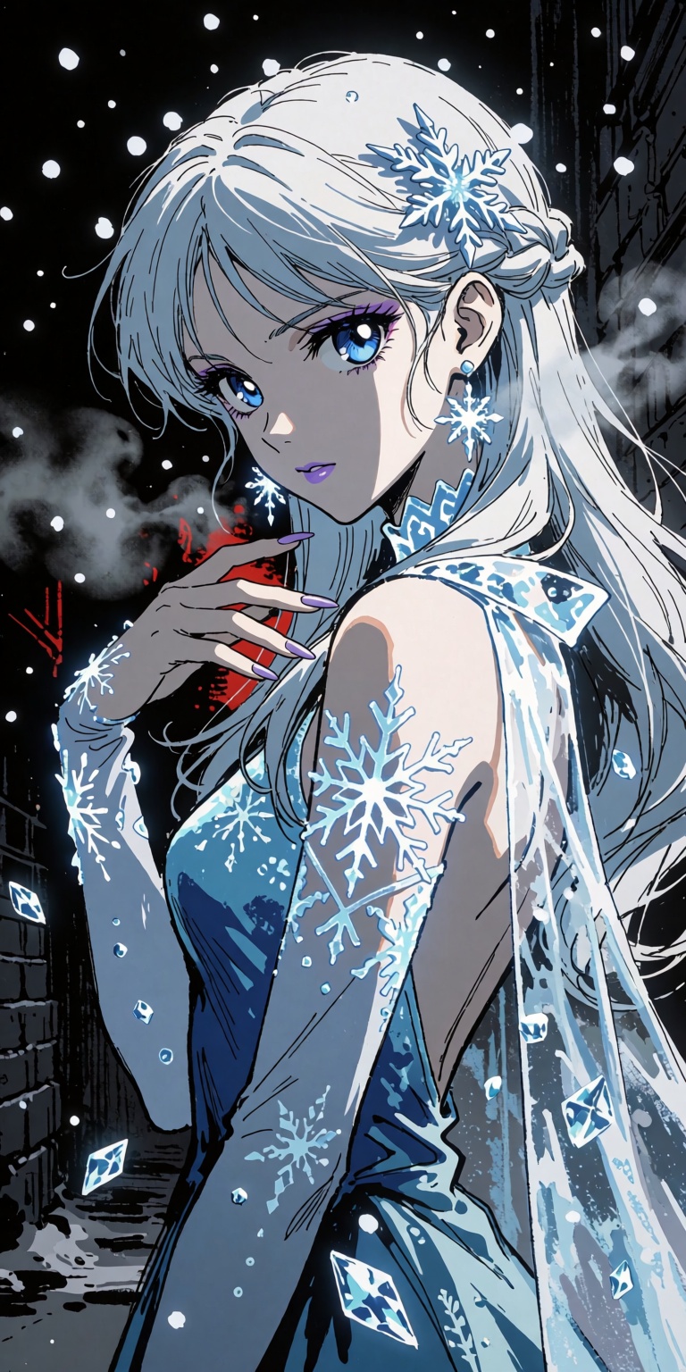 90s OVA anime aesthetic,  ,  deep contrast on Tensor.Art