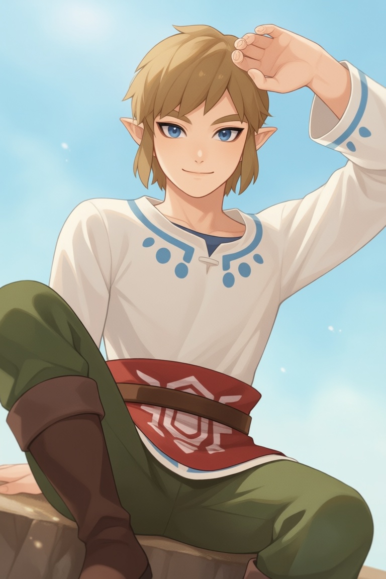 Link_(SkywardSword),  1boy,  solo on Tensor.Art
