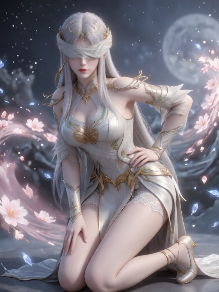 白发柳神优化版 by 晚星漫剪推荐官 on Tensor.Art