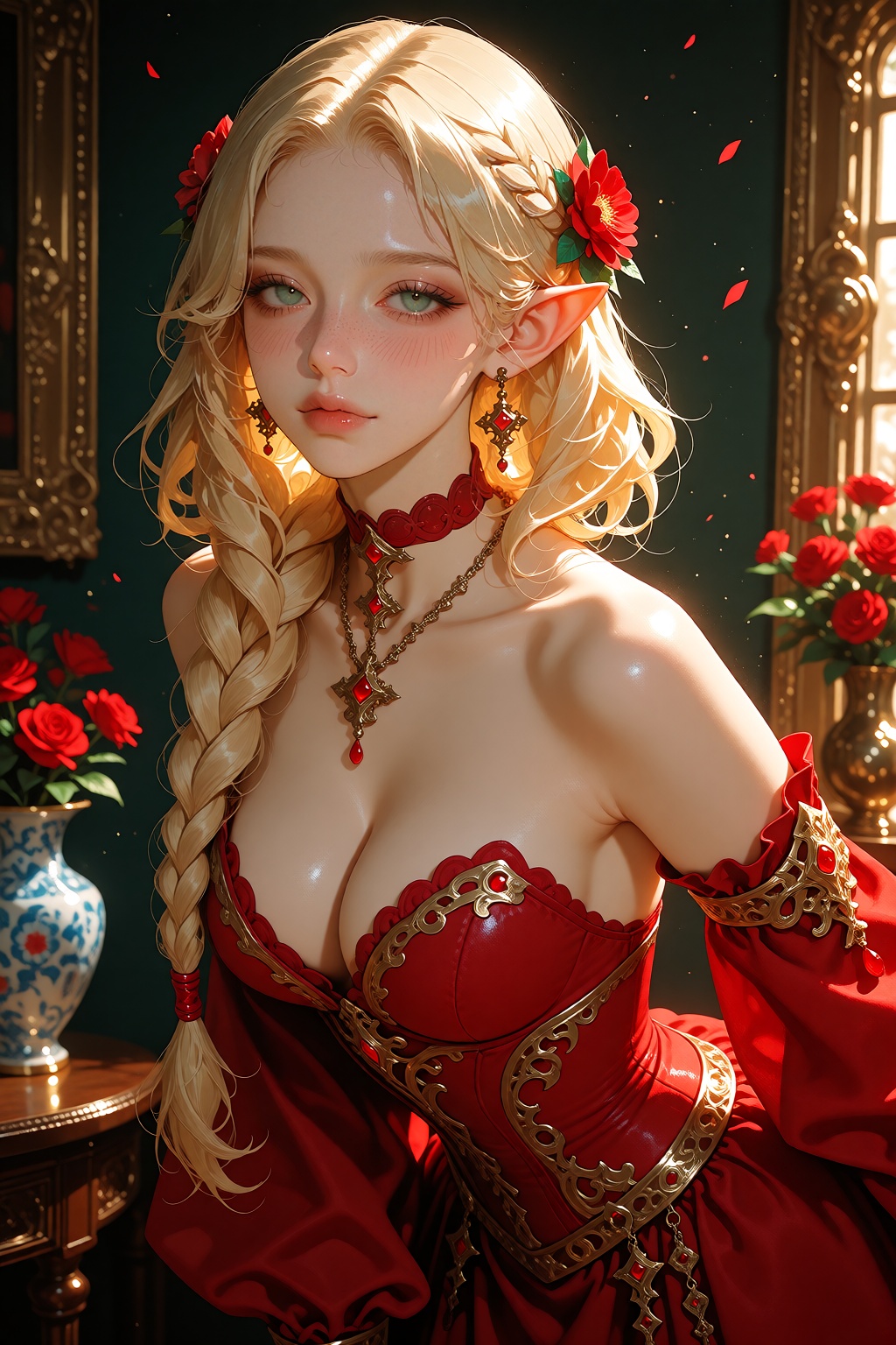 1girl,  solo,  long hair on Tensor.Art