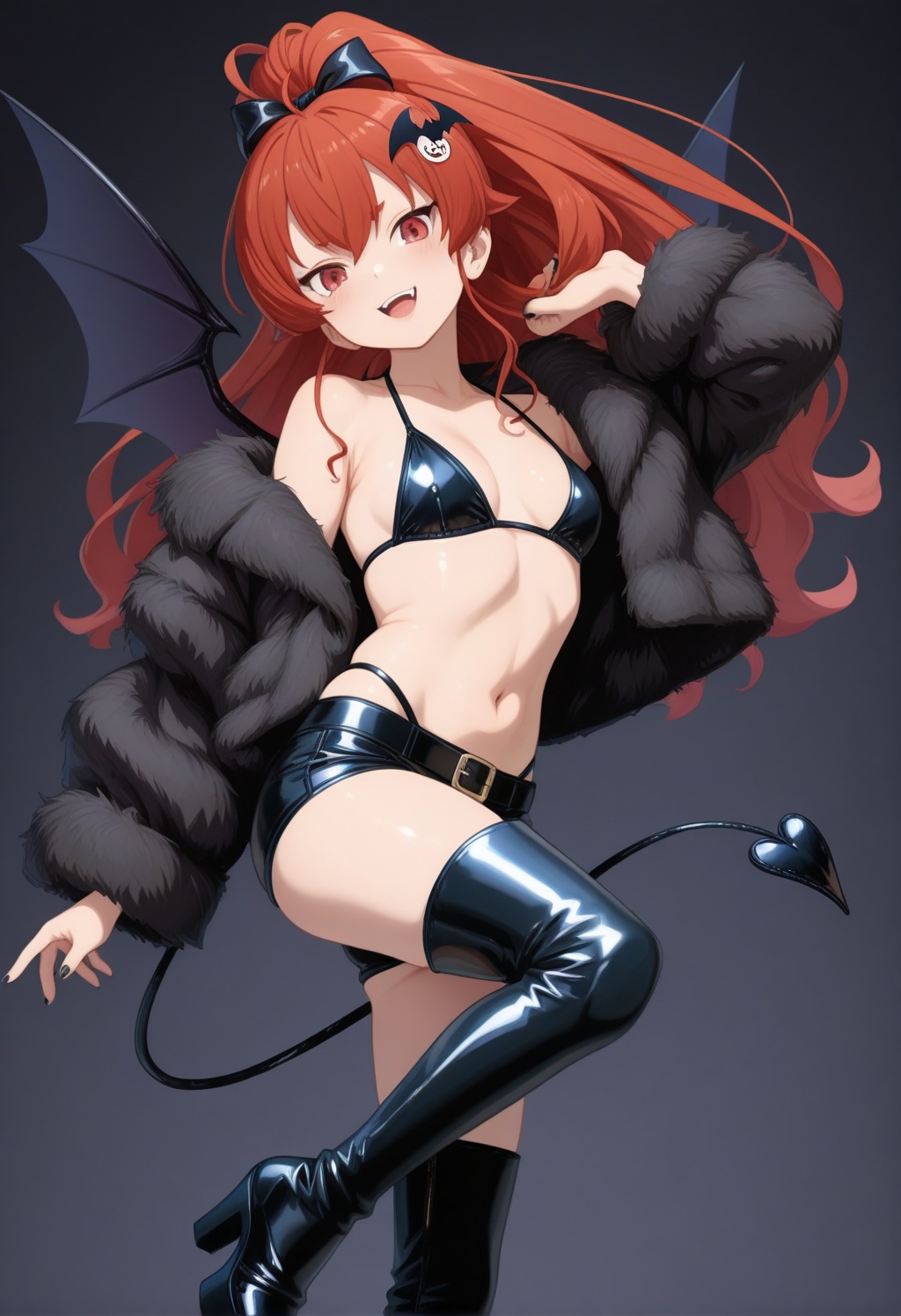 erismt,  red eyes,  red hair on Tensor.Art
