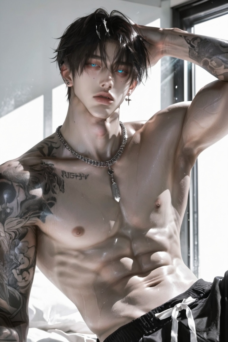 1boy,  solo,  sharp face on Tensor.Art