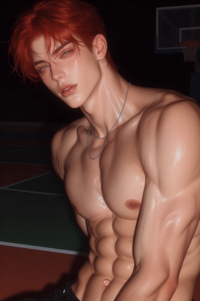 solo,  male,  masculine features on Tensor.Art