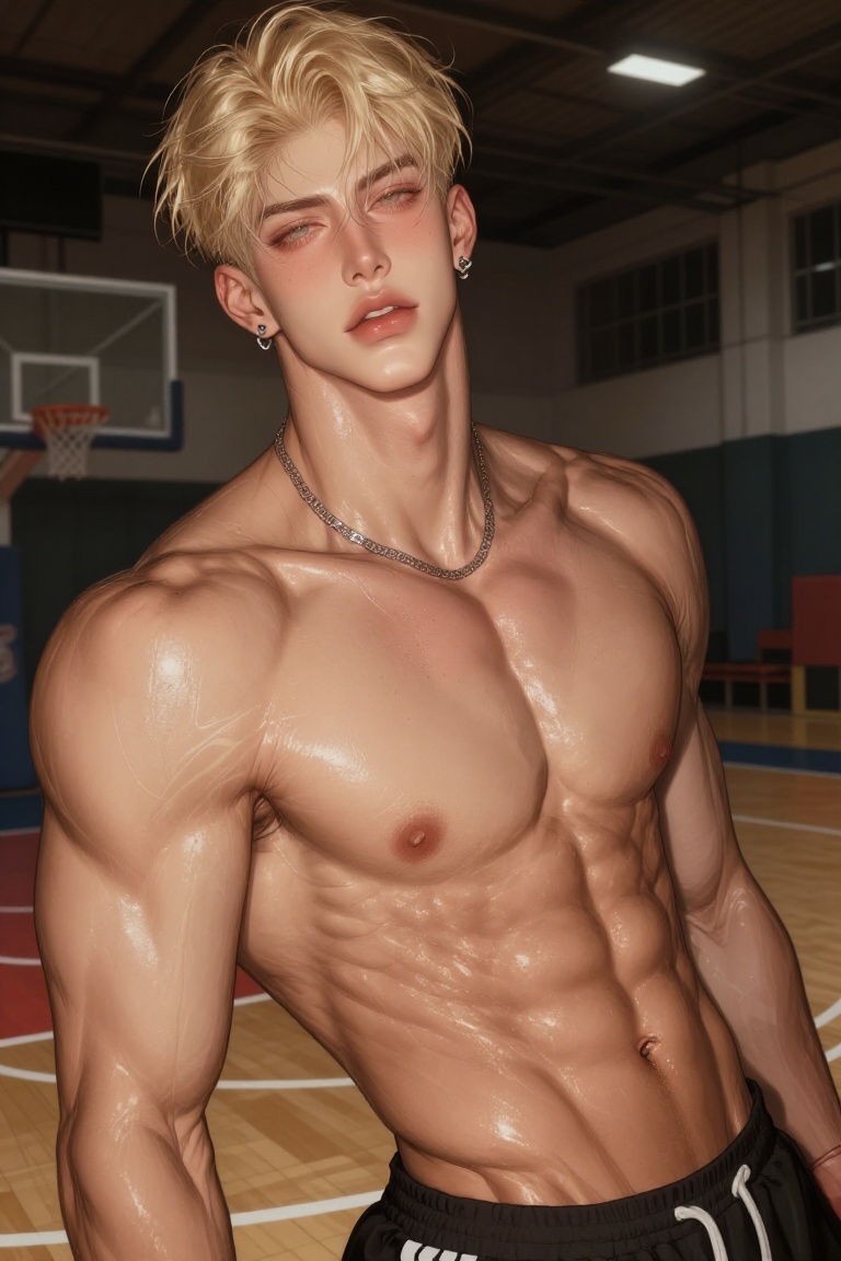 solo,  male,  masculine features on Tensor.Art