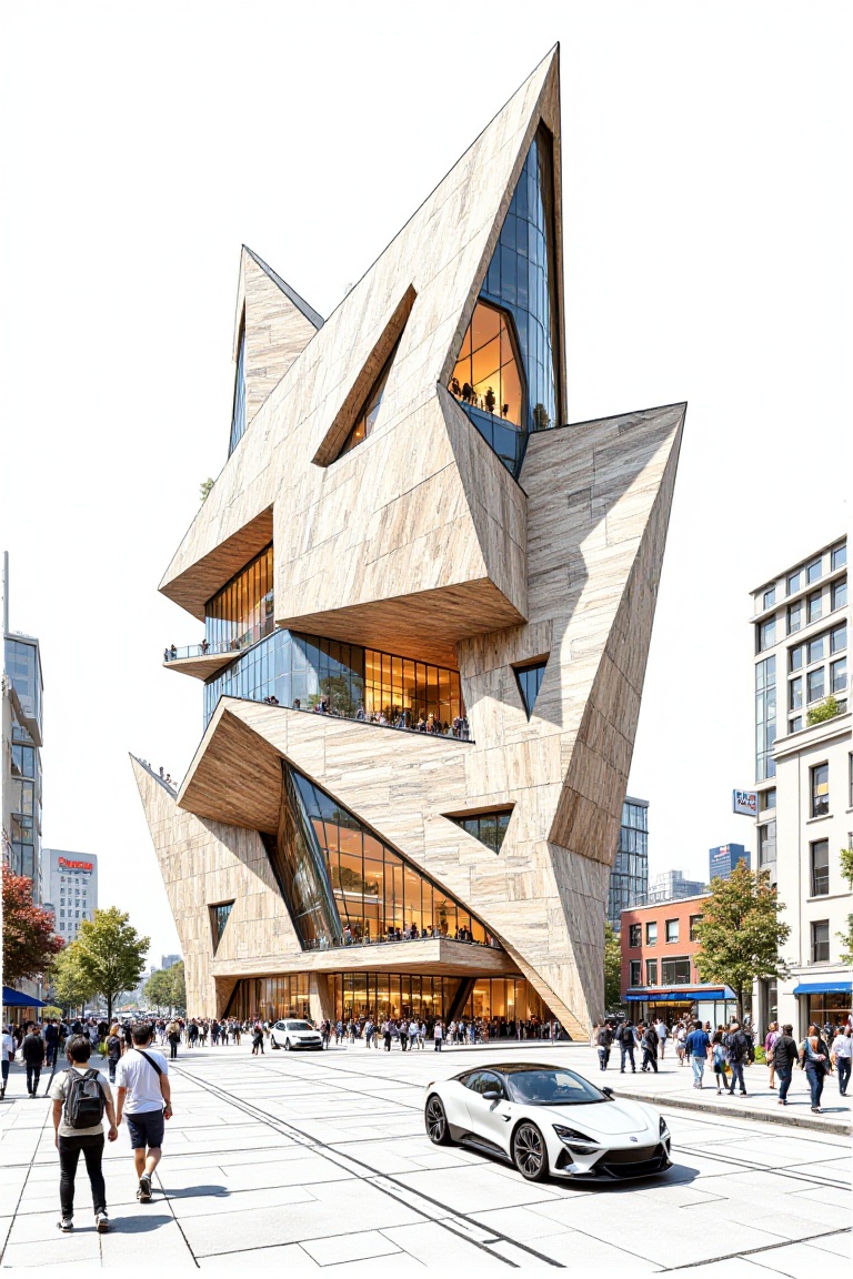 MYLimeSketch-Urban/Rural area,  The image depicts a complex of sharp,  modern on Tensor.Art