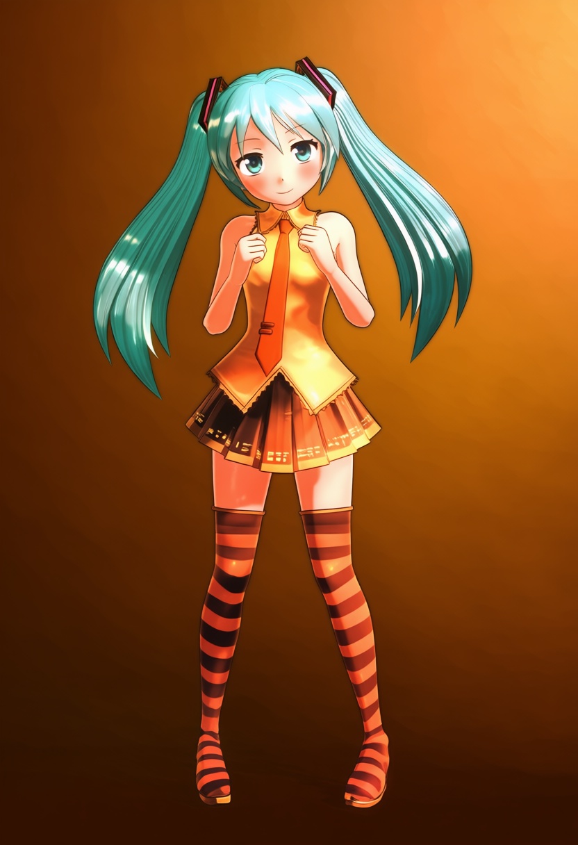 @SweetMamiArt,  3d 1girl,  hatsune miku on Tensor.Art