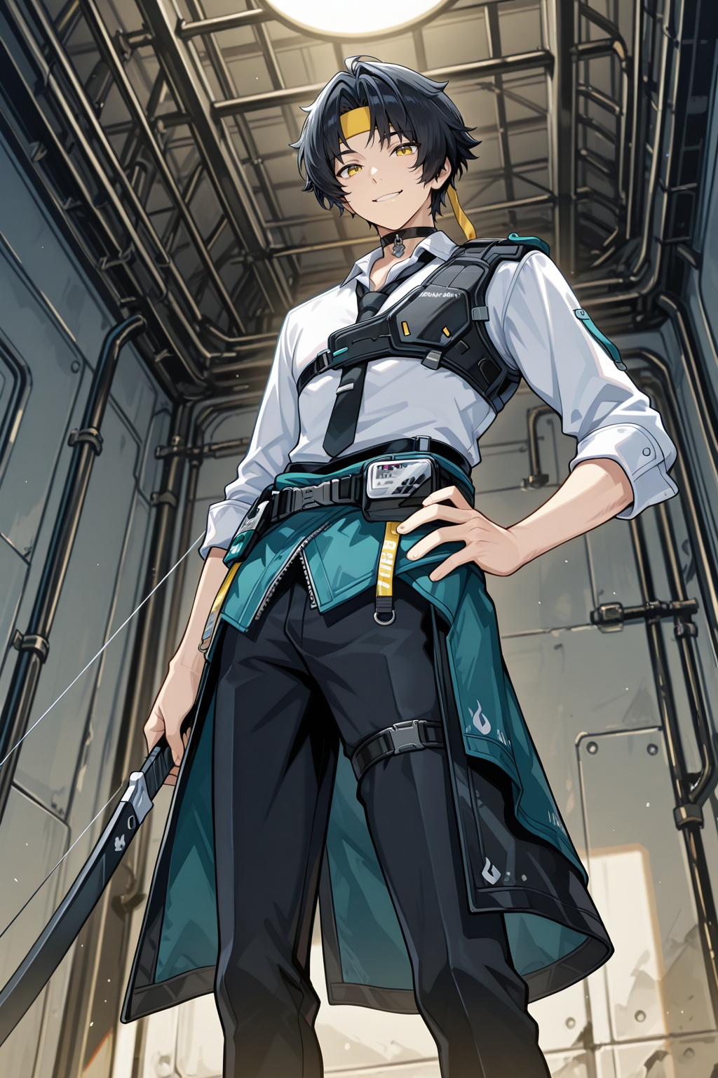 male focus,  1boy,  asaba harumasa on Tensor.Art