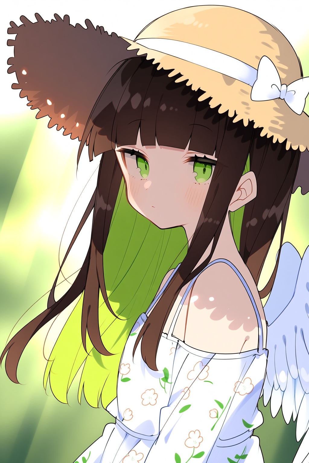 1girl,  solo,  looking to the side on Tensor.Art