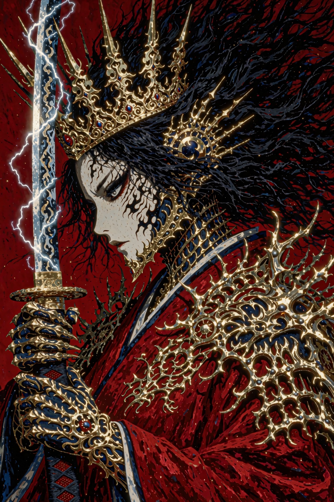 @H0US3OFUD4Y,  dark fantasy,  painterly on Tensor.Art