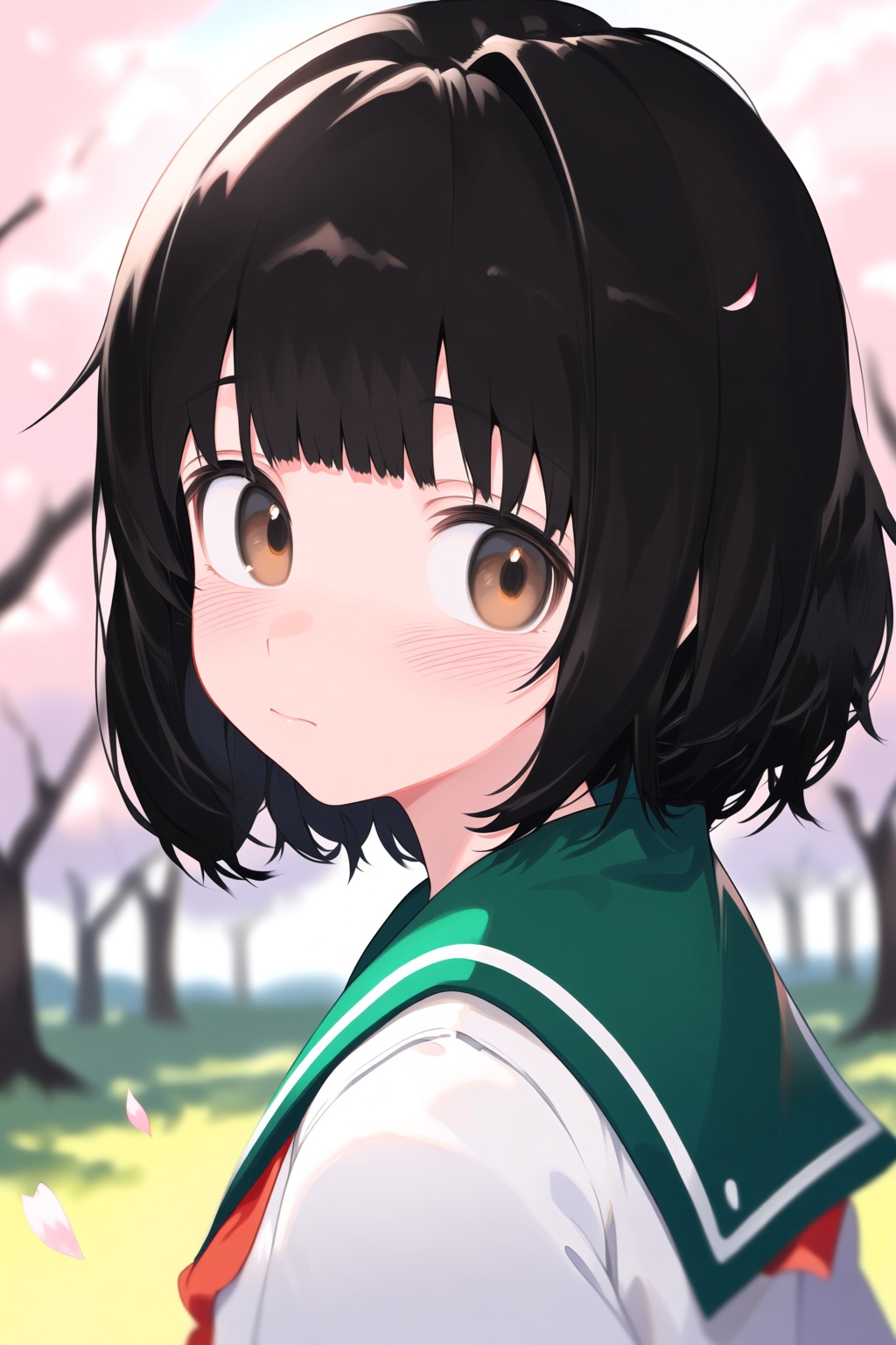 1girl,  solo,  looking to the side on Tensor.Art