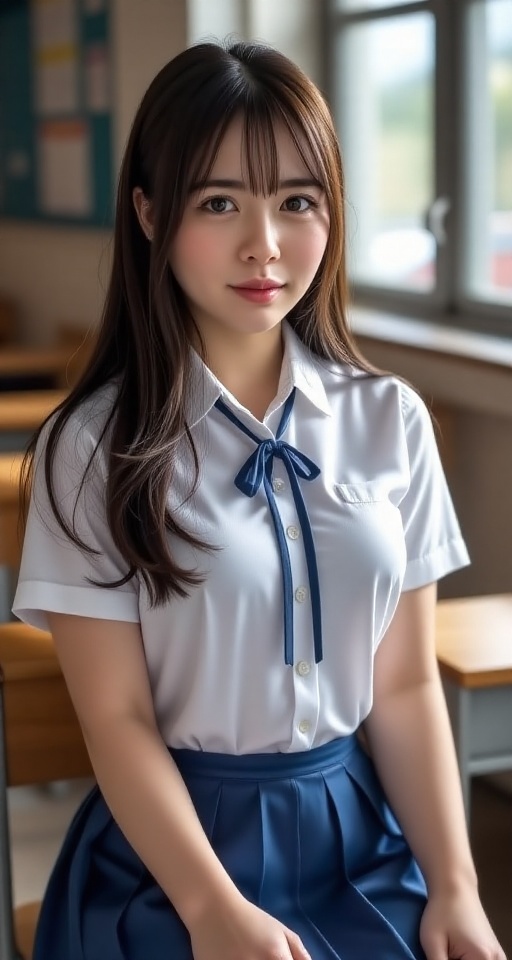 Create a masterpiece in best quality with an 8k.raw photo,  rendered in a photo-realistic style. The subject is a beautifu...