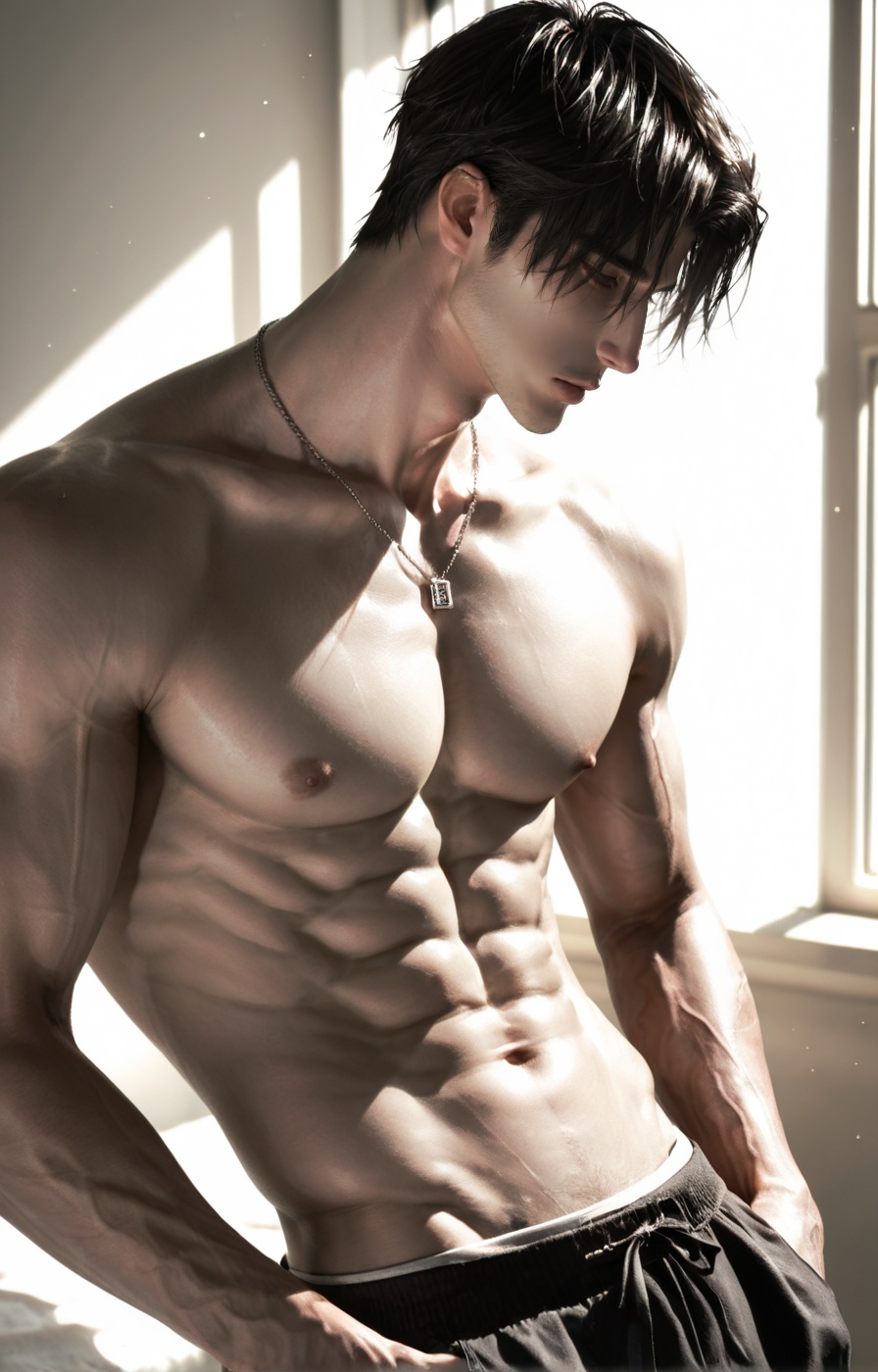 1boy,  solo,  handsome on Tensor.Art