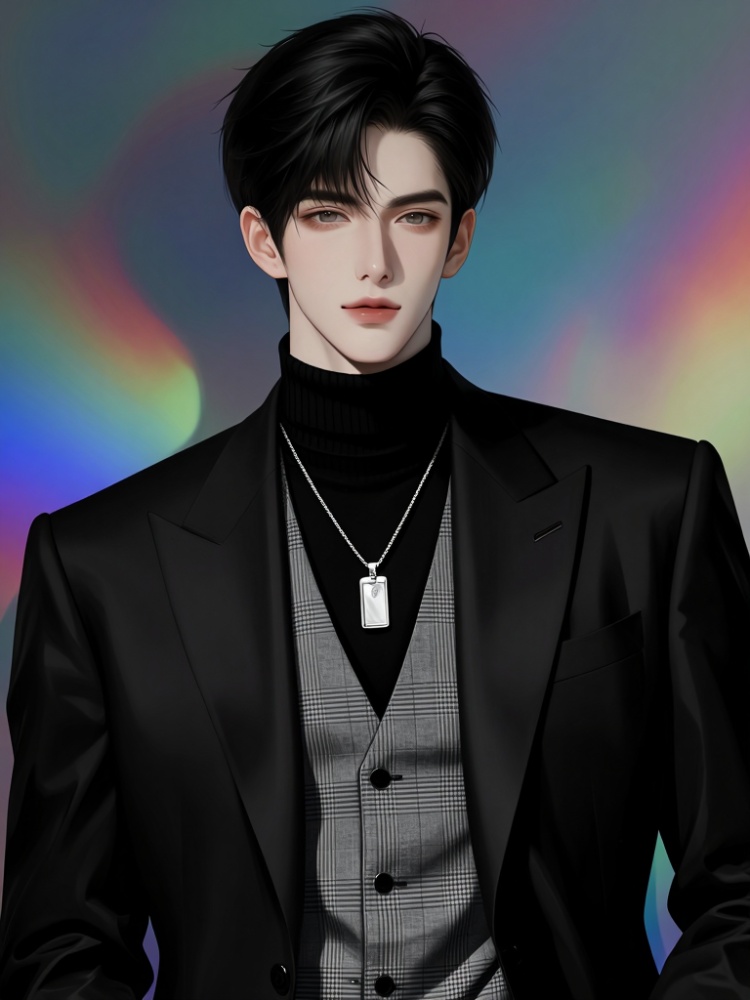 Zimage-暗调光影清冷男肖像 by 小狗宾利 on Tensor.Art
