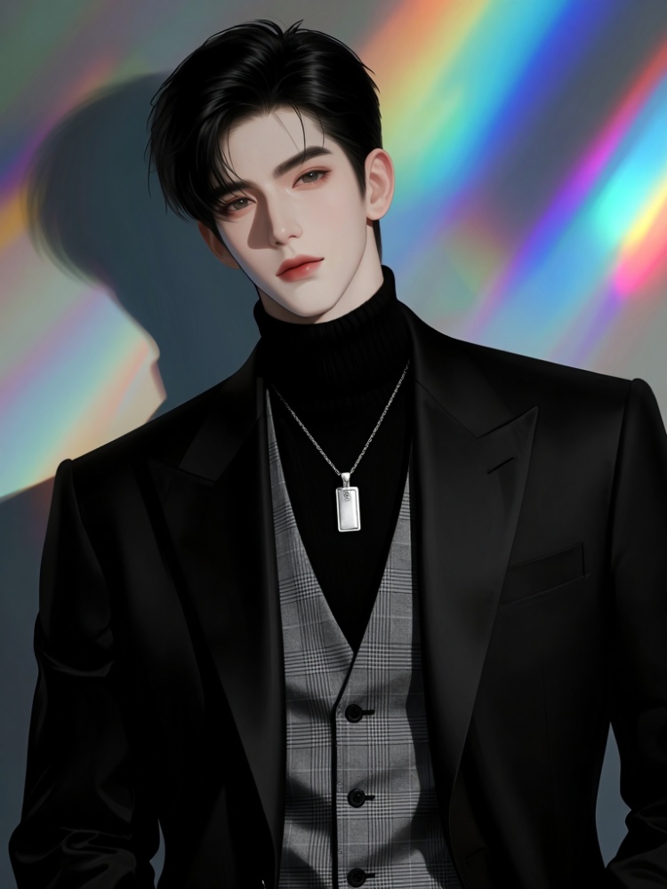 Zimage-暗调光影清冷男肖像 by 小狗宾利 on Tensor.Art