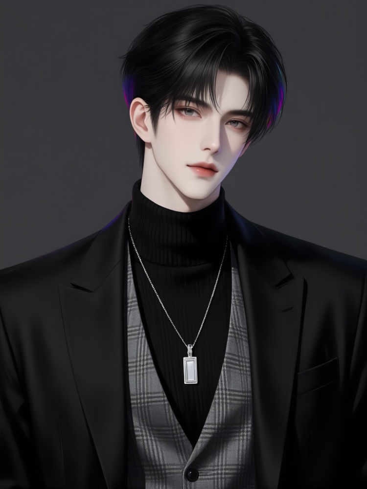 Qwen-image-暗调光影清冷男肖像 by 小狗宾利 on Tensor.Art