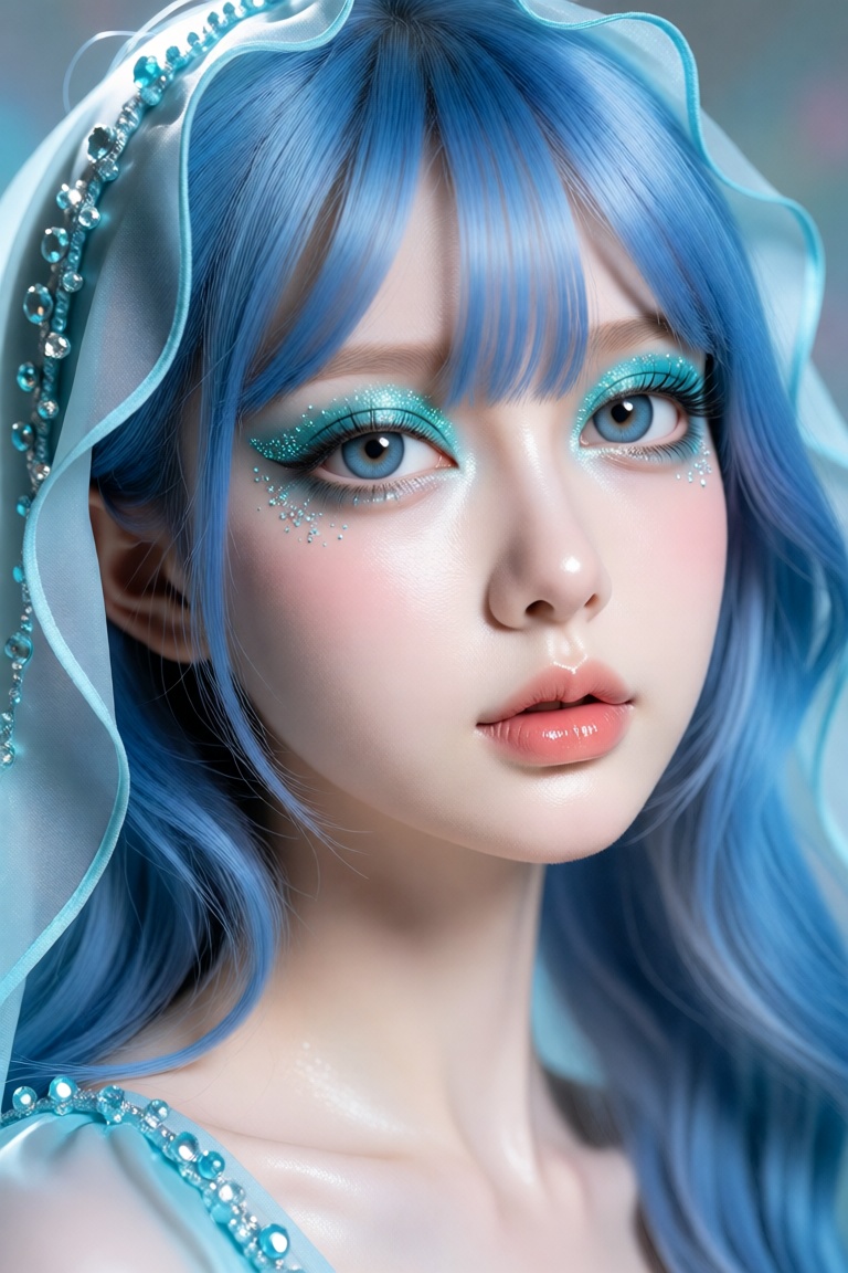 masterpiece,  best quality,  . Close-up of a gorgeous angelic young woman on Tensor.Art