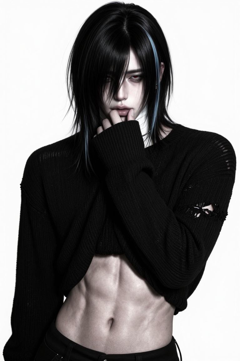 ((1 man)),  ((very handsome sharp-featured young man)),  balanced oval face on Tensor.Art