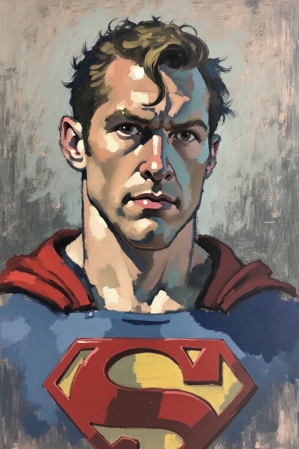 facilz,  oil painting on canvas,  thick paint on Tensor.Art