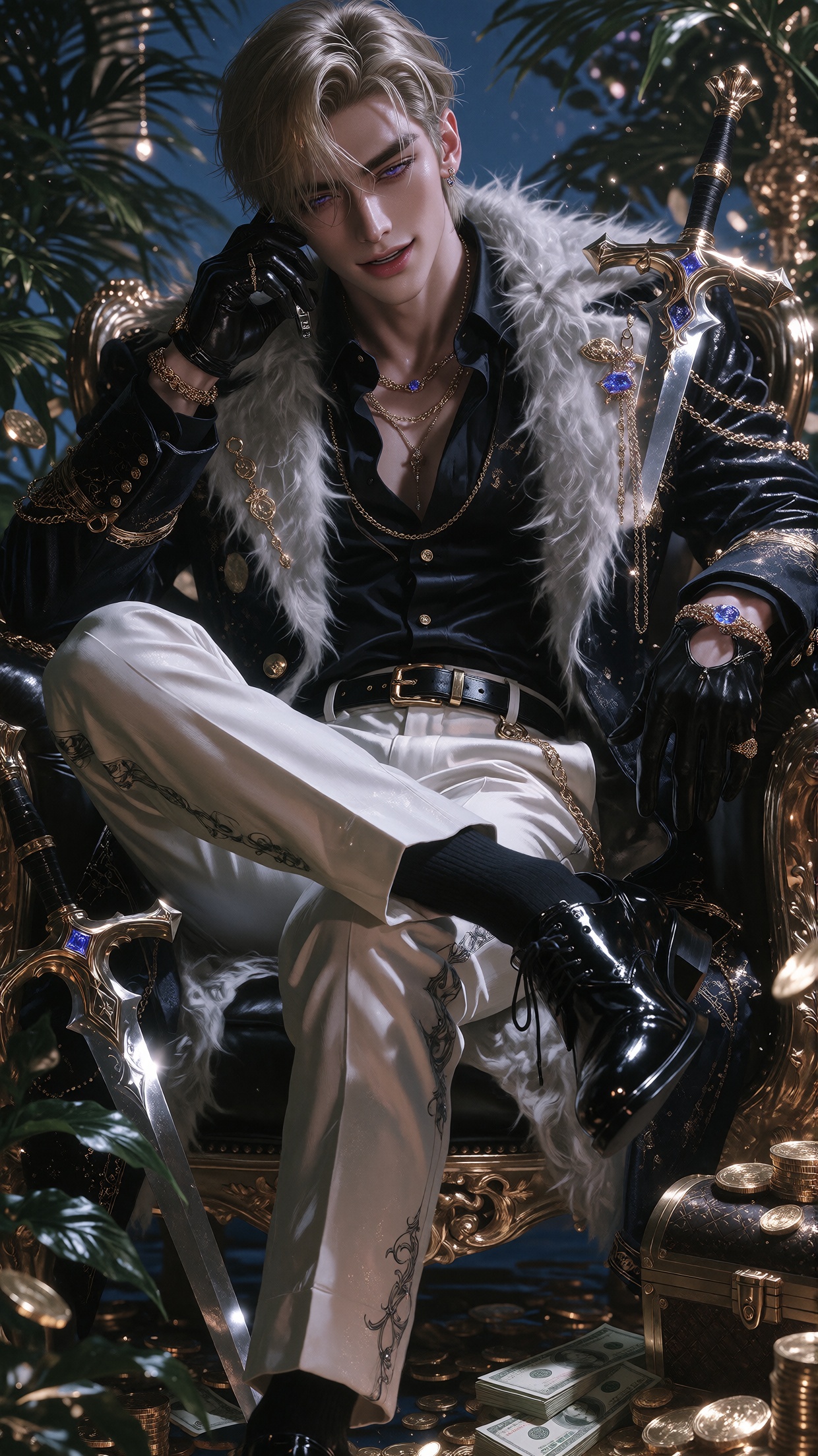 Masterpiece,  best quality,  polished manhwa art on Tensor.Art