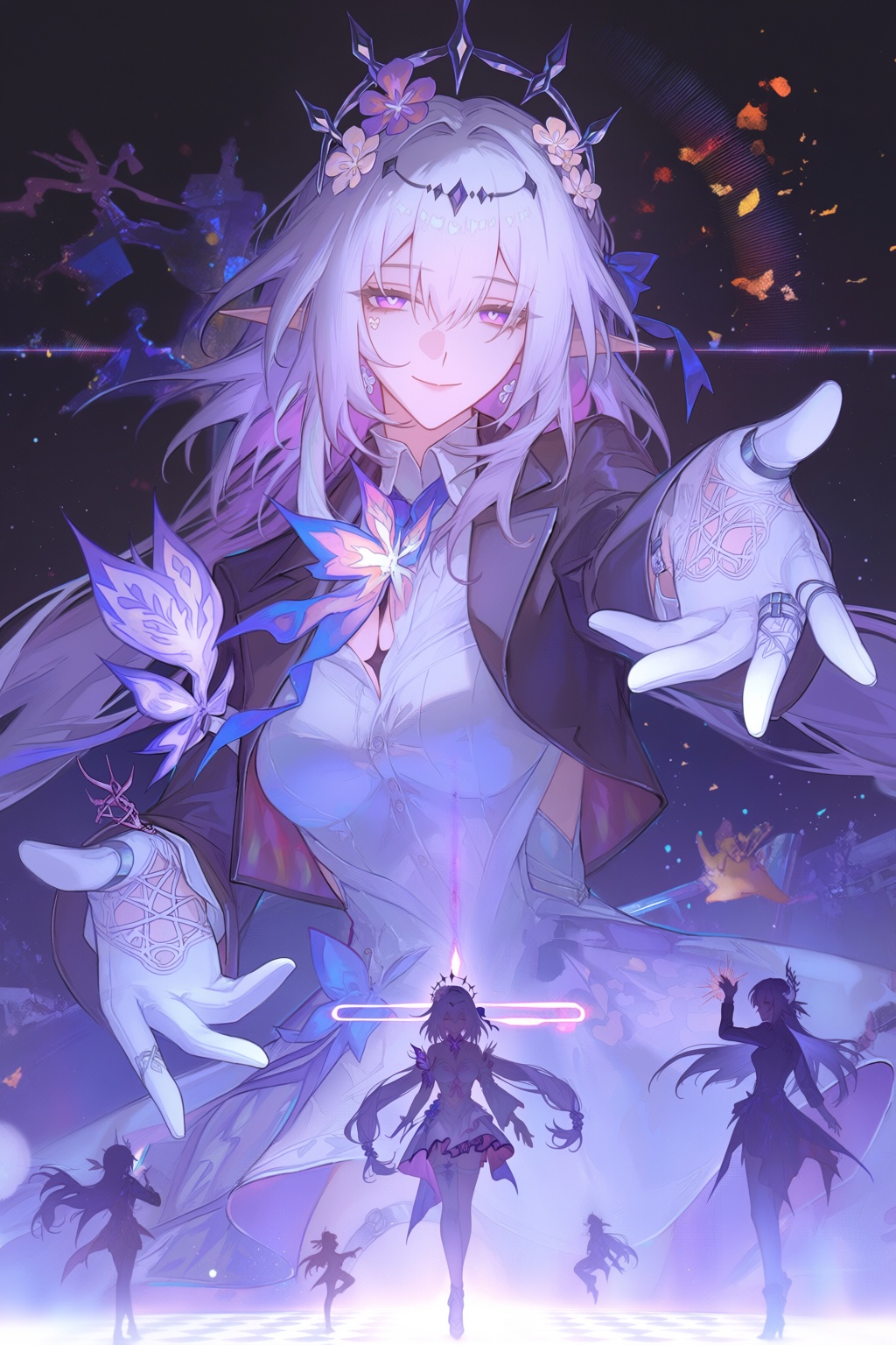 figure,  CC-YG,  castorice \(honkai: star rail\) on Tensor.Art