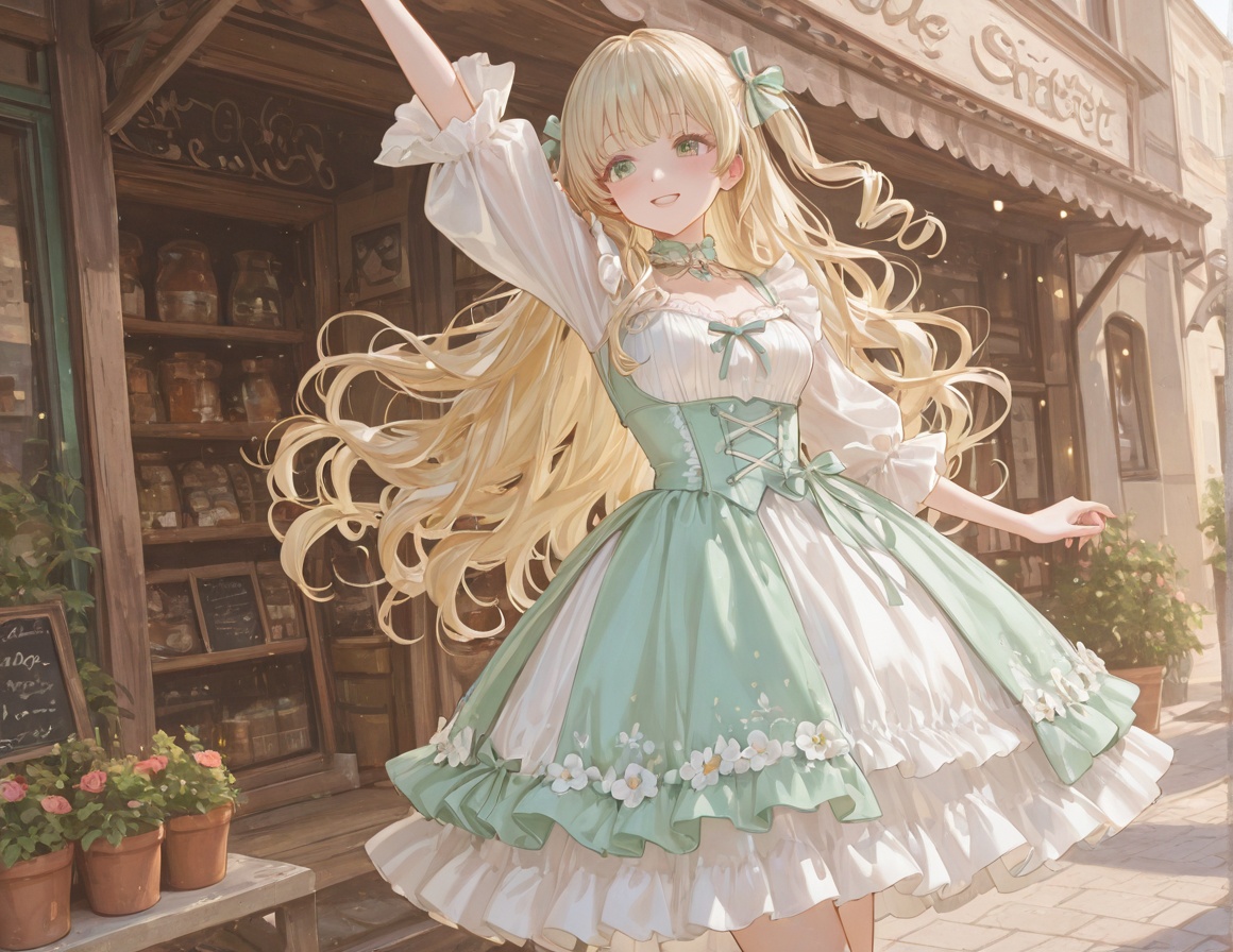 1girl,  solo,  blonde hair on Tensor.Art
