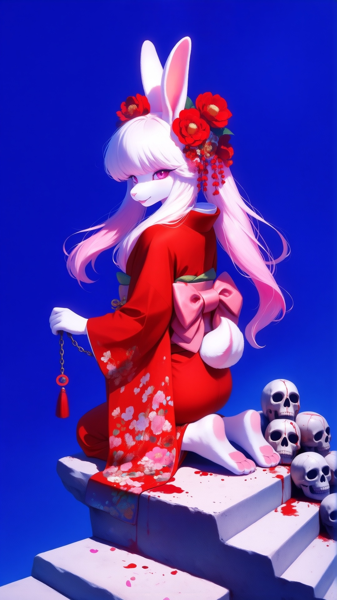 Japanese shojo manga magazine cover. Center foreground: - a vibrant,  stylized scene. "1girl,  solo on Tensor.Art