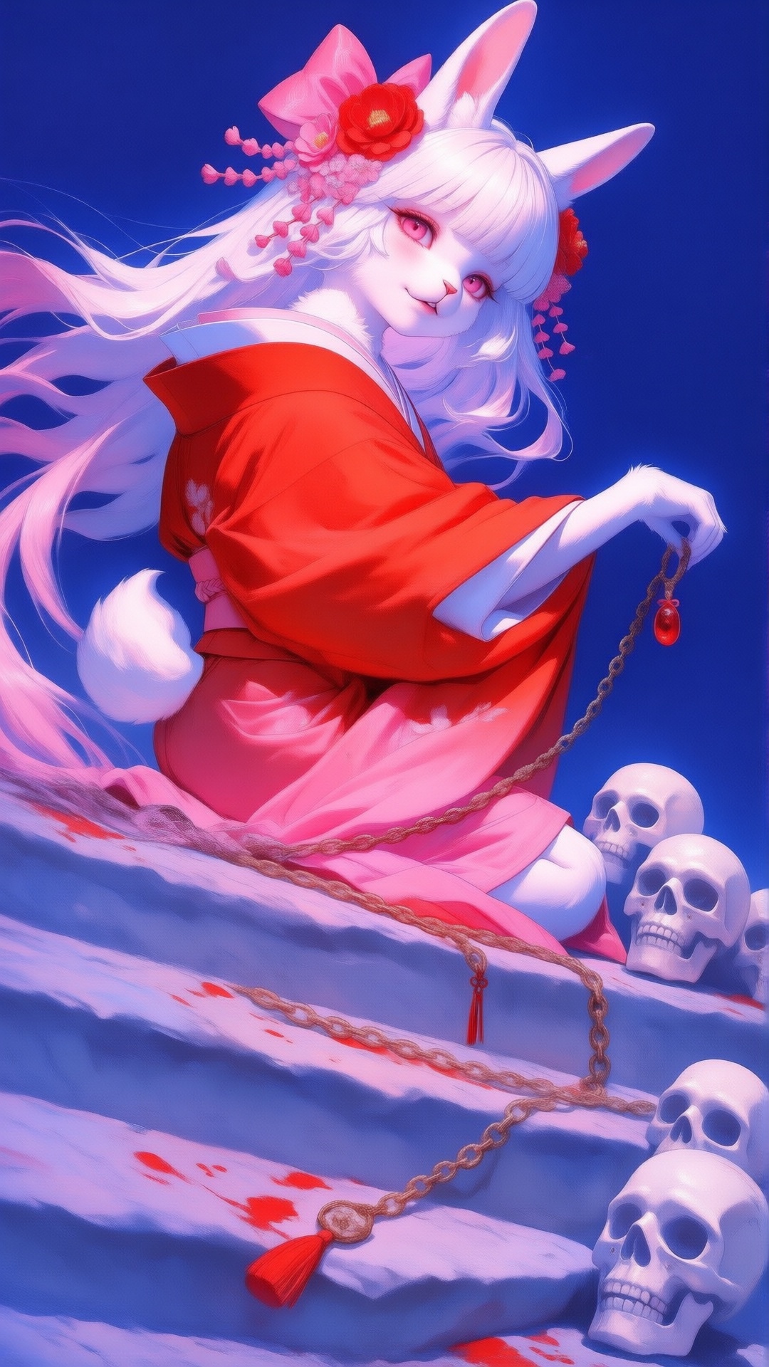 Japanese shojo manga magazine cover. Center foreground: - a vibrant,  stylized scene. "1girl,  solo on Tensor.Art
