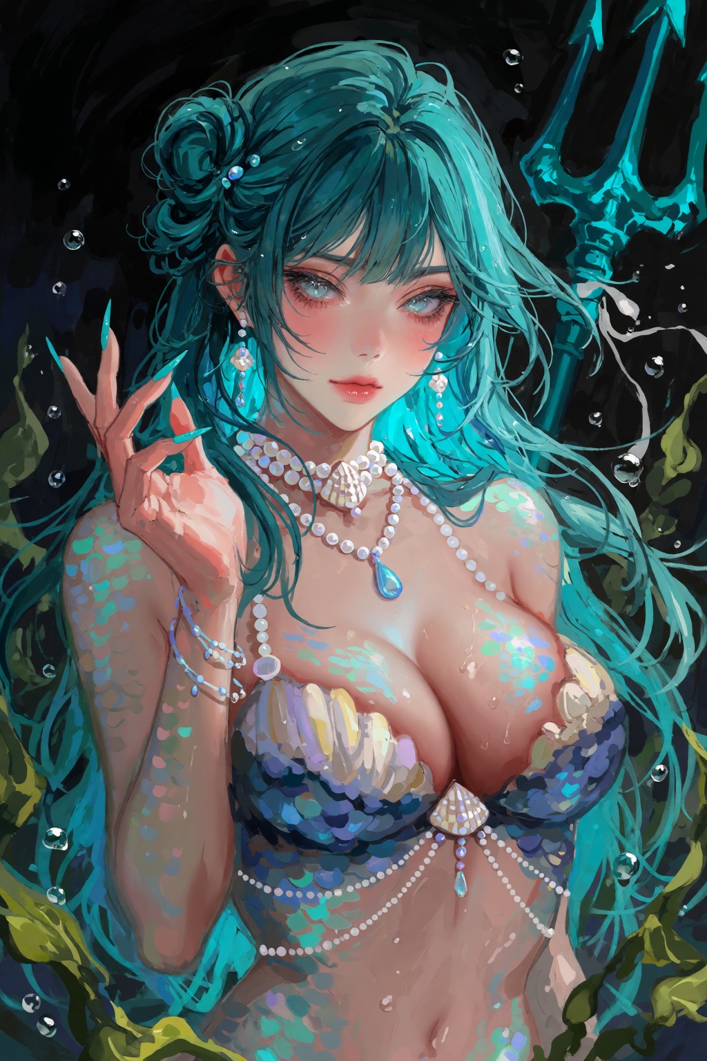 masterpiece,  painterly brushstrokes,  wet_hair on Tensor.Art
