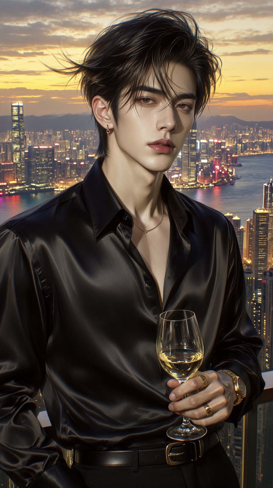 (Highly refined art style) 1male,  solo,  cinematic composition on Tensor.Art