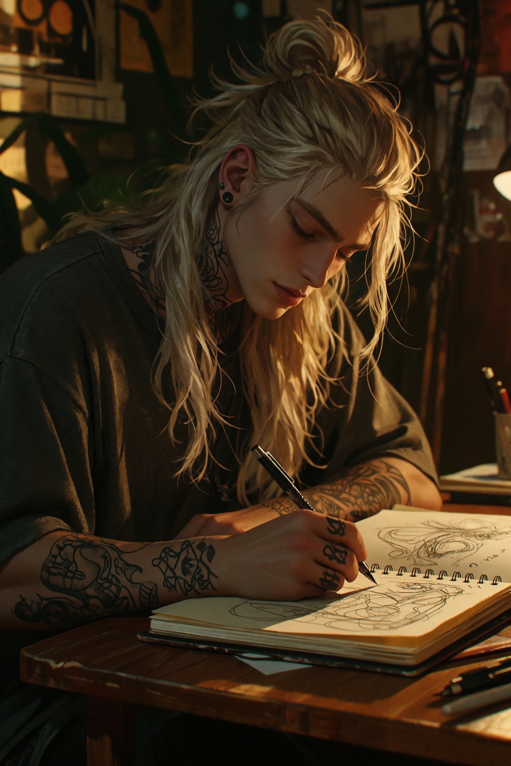 best quality,  absurdres,  cinematic lighting on Tensor.Art