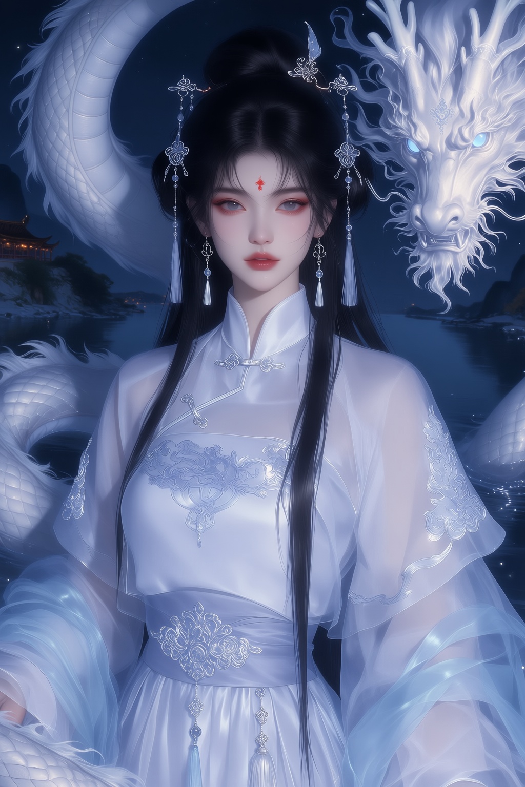 1girl,  black hair,  hair bun on Tensor.Art