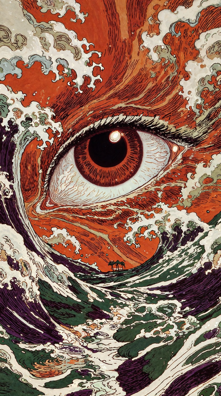 A close-up,  detailed,  hand-drawn illustration of a large on Tensor.Art