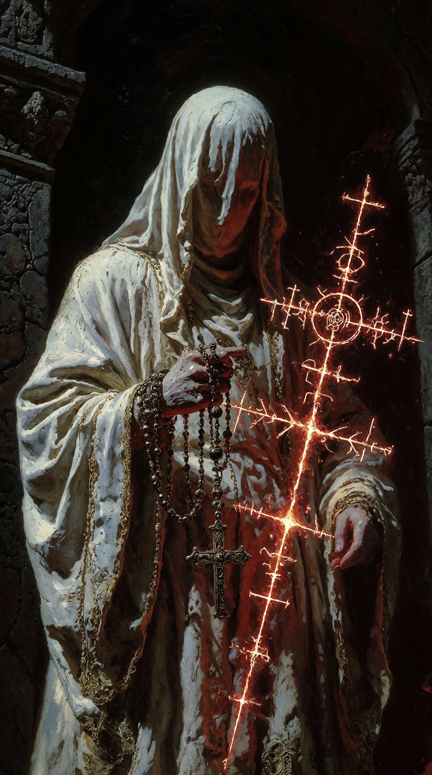 Dark fantasy art style painting,  detailed oil illustration,  heavy painterly textures on Tensor.Art