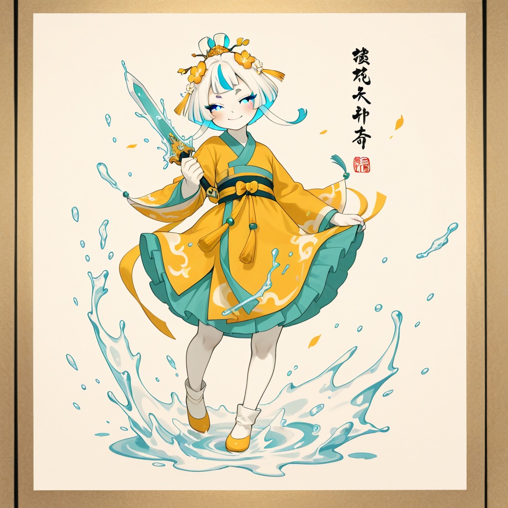 1girl,  solo,  female character on Tensor.Art