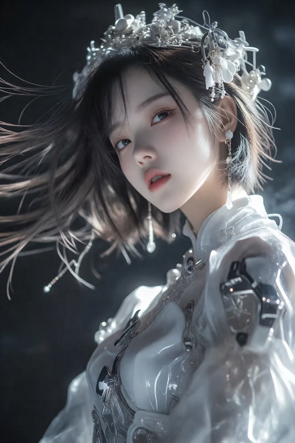 机械姬,  超现实主义,  真人质感人像摄影 on Tensor.Art