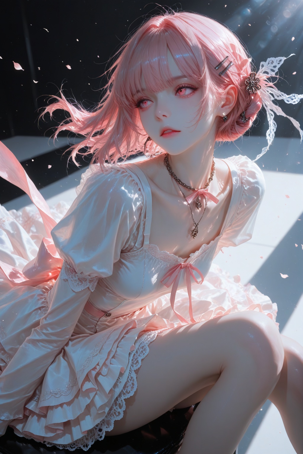 depth of field,  extreme aesthetic,  wanke by 月大魔王|The Moonly Demon King on Tensor.Art