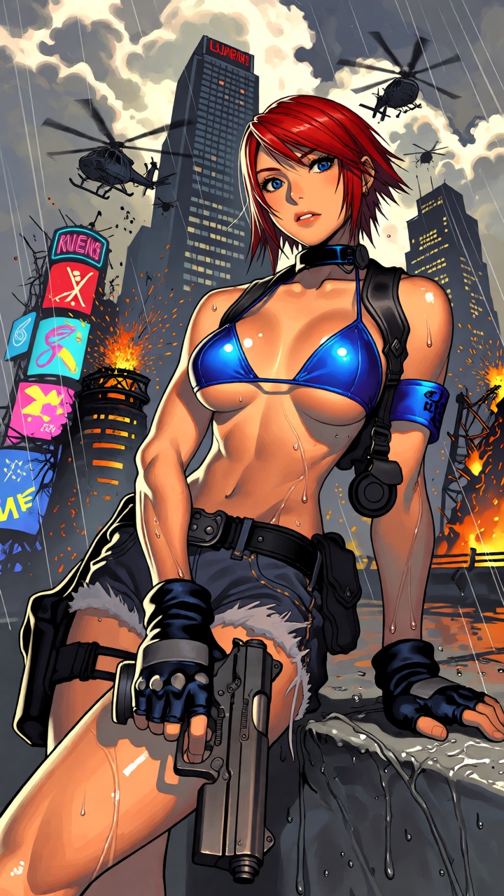 - a vibrant,  stylized scene. "exquisite lighting and composition,  sharp on Tensor.Art