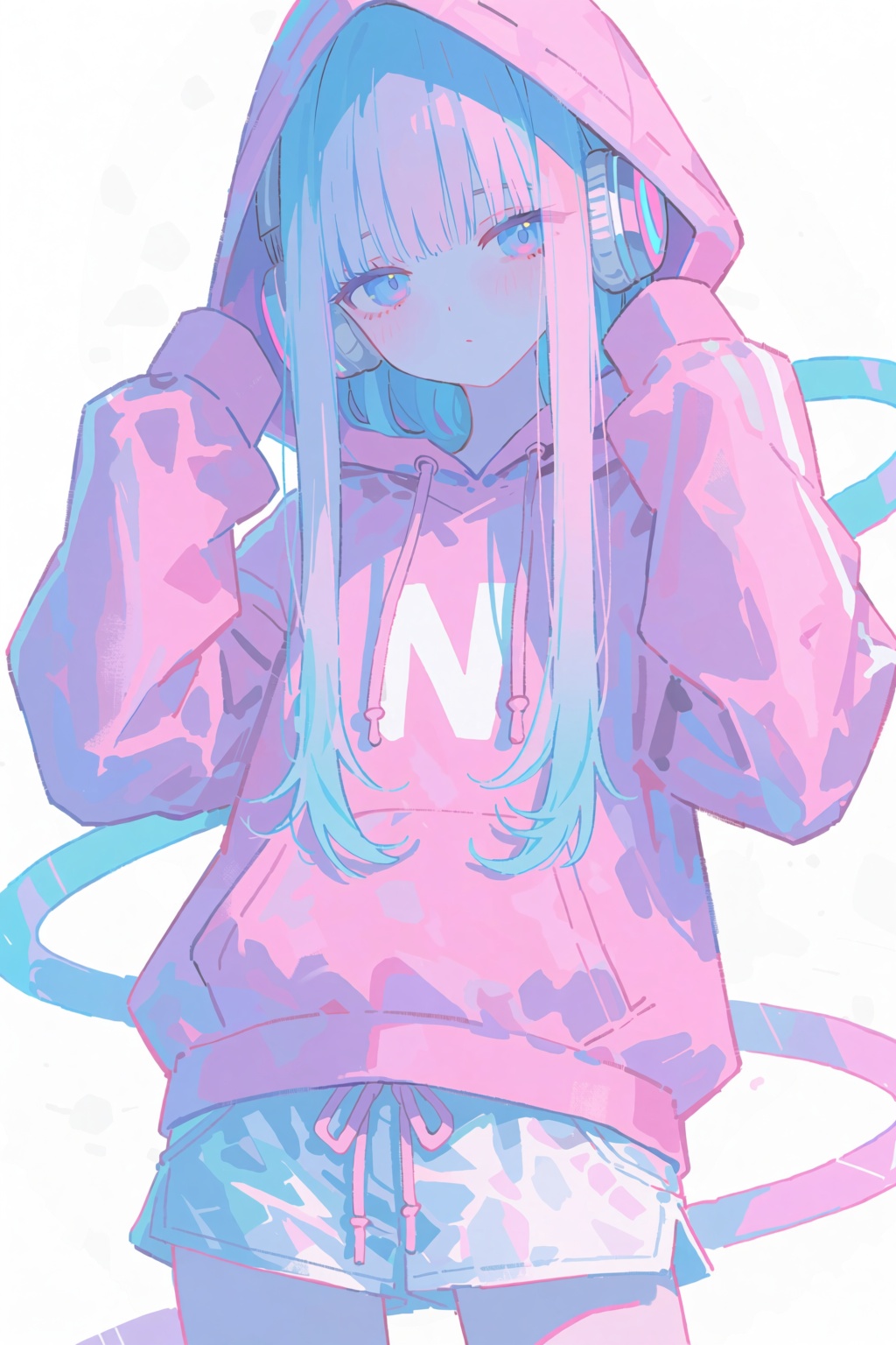 1girl,  solo,  long hair on Tensor.Art