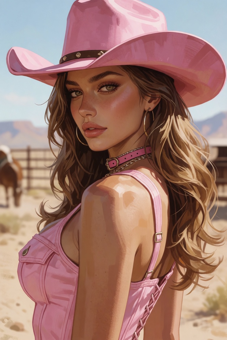 1female,  solo,  close-up portrait of a long hair styled in loose waves on Tensor.Art
