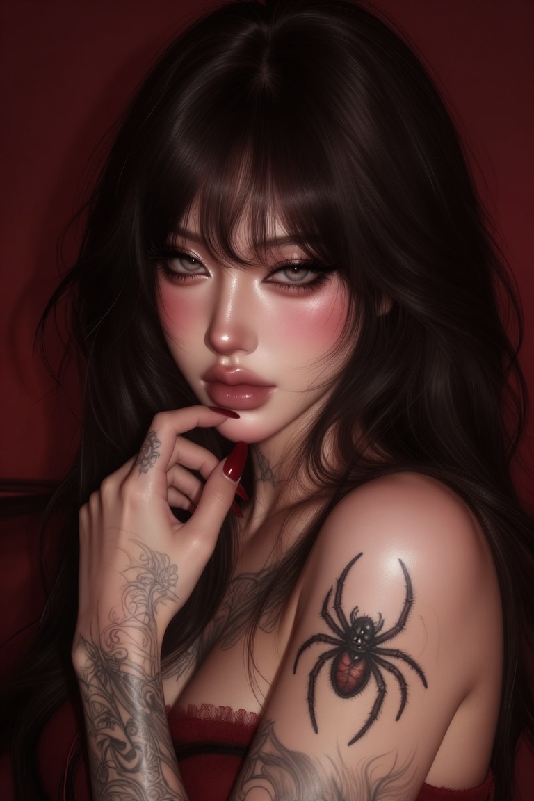 aesthetic,  semi realism,  soft airbrush shading on Tensor.Art